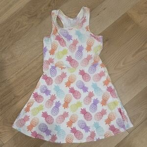 THE CHILDREN'S PLACE | Pineapple Print Racerback Dress